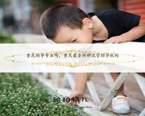 重庆助孕专业吗，重庆最全供卵试管助孕机构